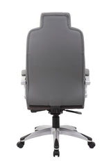 Boss Executive Hinged Arm Chair, Gray (B8871-GY) Each