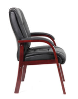 Boss Mid Back Wood Finished Guest, Accent or Dining Chair (B8999-M) Each