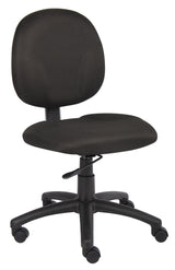 Boss Diamond Task Chair In Black (B9090-BK) Each
