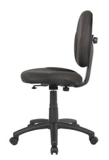Boss Diamond Task Chair In Black (B9090-BK) Each