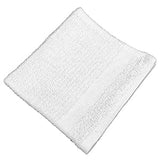 Hospeco® Basic Arctic Washcloth 12x12 White 1 lb/dz, Bale of 1200 (HOSBASIC-1212-1) Bale of 1200