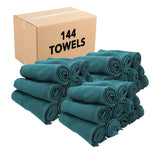 Hospeco® Cotton Salon Towel 16x28 Hunter Green, 12/Pack (BB-1628-3HUN) Pack of 12