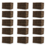 Hospeco® Cotton Jr. Salon Towel 16x27 Chocolate, 12/Pack (BBJ-1627-2.5BRN) Pack of 12