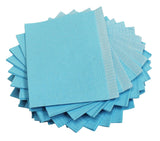 Adenna® Patient Bibs/Lap Cloths, 3-Ply, 18"x13", 125/Bag, 4 Bags/Case, Blue (HOSBIB741B) Case of 500
