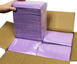 Adenna® Patient Bibs/Lap Cloths, 3-Ply, 18"x13", 125/Bag, 4 Bags/Case, Violet (HOSBIB745V) Case of 500