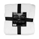 Arkwright Home® Family Essentials Coral Fleece Blanket King 108x90 Assorted, 12/Case (BLKT-CORAL-108X90-CS) Case of 12