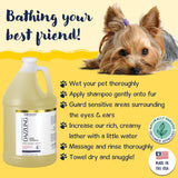 Bobbi Panter® Signature Dazzling Dog Shampoo, Argan Oil, Vitamin A, Geranium and Chamomile, 4/Case (HOSBP00033-CS) Case of 4