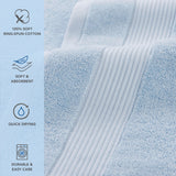Arkwright Home® Host & Home Hand Towel 16x28 Blue, Case of 60 (HT-HH1628-BL-CS) Case of 60