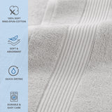 Arkwright Home® Host & Home Bath Towel 27x54 Light Grey, 24/Case (BT-HH2754-LG-CS) Case of 24