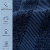 Arkwright Home® Host & Home Bath Towel 27x54 Navy, 24/Case (BT-HH2754-NV-CS) Case of 24