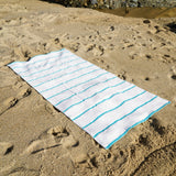 Hospeco® Las Rayas Beach Towel 30x60 Blue, 24/Case (HOSBT-HS3060-15BL-CS) Case of 24