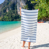 Hospeco® Las Rayas Beach Towel 30x60 Assorted, 24/Case (HOSBT-HS3060-15ASST-CS) Case of 24