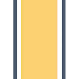 Arkwright Home® Aston & Arden Pinstriped Beach Towel 35x70 Yellow/Navy, Case of 8 (BT-PINSTR-25YN-CS) Case of 8