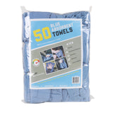 Hospeco® Huck Cleaning Towels, 14x24 Blue, Bag of 50 (PNP-BT50) Bag of 50