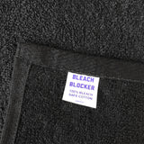 Hospeco® Cotton Salon Towel 16x28 Black, 144/Case (HOSBB-1628-3BLK-CS) Case of 144