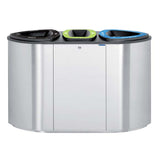 The Catalina Triple 3-Stream Recycling Container (5225) Each
