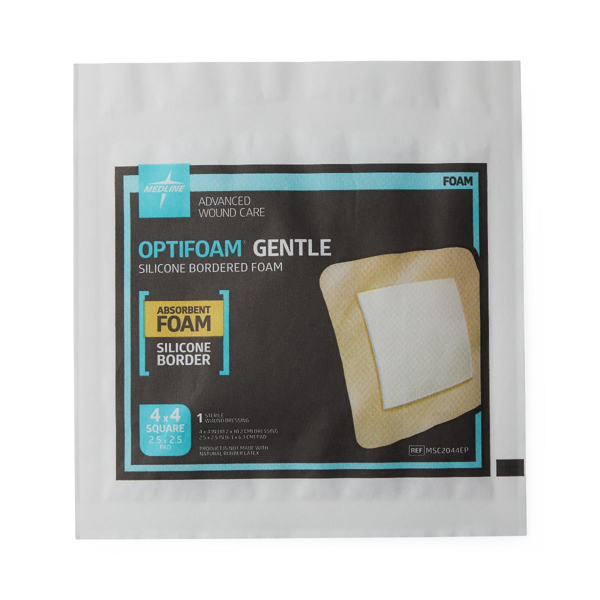 white christmas dresses Optifoam Gentle Foam Wound Dressing with Silicone Adhesive Border, 4