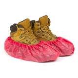 Safety Zone® Heavy Duty Waterproof Anti-Skid Shoe & Boot Covers, Red, 120/Box, 2 bxs/Case, X-Large (SZNDA-SC300-XL) Case of 240