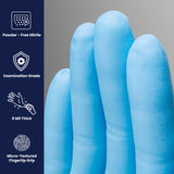 Safety Zone® Nitrile Powder Free 8 mil Exam Gloves, Blue, 2XL, Case of 900 (SZNEPW449) Case of 900
