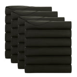 Arkwright Home® Cozy Soft Polar Fleece Throw 50x60 Black, 24/Case (FLC-PLR-5060-6PK-BK) Case of 24