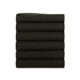 Arkwright Home® Cozy Soft Polar Fleece Throw 50x60 Black, 24/Case (FLC-PLR-5060-6PK-BK) Case of 24