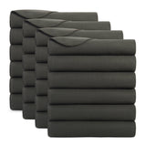 Arkwright Home® Cozy Soft Polar Fleece Throw 50x60 Dark Grey, 24/Case (FLC-PLR-5060-6PK-DG) Case of 24