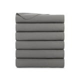 Arkwright Home® Cozy Soft Polar Fleece Throw 50x60 Light Grey, 24/Case (FLC-PLR-5060-6PK-GY) Case of 24