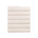 Arkwright Home® Cozy Soft Polar Fleece Throw 50x60 Ivory, 24/Case (FLC-PLR-5060-6PK-IV) Case of 24