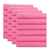 Arkwright Home® Cozy Soft Polar Fleece Throw 50x60 Pink, 24/Case (FLC-PLR-5060-6PK-PK) Case of 24