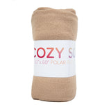 Arkwright Home® Cozy Soft Polar Fleece Throw 50x60 Beige, 12/Case (FLC-PLR-5060-BG-CS) Case of 12