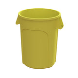 Impact® Gator® Trash Container, 20 Gallon, 6/Case, Yellow (IMPGC200102) Case of 6