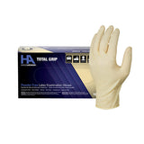Hand Armor® Latex Gloves, Powder Free, 8 mil, XL, Box of 100 (HOSGDL165X) Box of 100