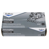 Safety Zone® Nitrile Powder Free 5.5 mil Exam Gloves, Black, Lrg, Case of 1000 (SZNGL-N105FL) Case of 1000