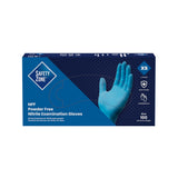 Safety Zone® Nitrile Powder Free 5.5 mil Exam Gloves, Blue, XS, Case of 1000 (SZNGL-N106FXS) Case of 1000
