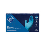 Safety Zone® Nitrile Powder Free 5.5 mil Exam Gloves, Blue, 2XL, Case of 1000 (SZNGL-N106FXX) Case of 1000