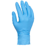 Safety Zone® Nitrile Powder Free 7 mil Exam Gloves, Blue, Lrg, Box of 100 (SZNGL-NB107FL) Box of 100