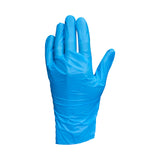 Safety Zone® Stretch Polyethylene Gloves, 2 mil, Powder-Free, 10", Blue, Large, Case of 2000 (SZNGL-SP200BL) Case of 2000