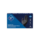 Safety Zone® Nitrile Powder Free 3.5 mil Exam Gloves, Black, 2XL, Case of 1000 (SZNGNPR-2X-BK) Case of 1000