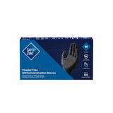 Safety Zone® Nitrile Powder Free 3.5 mil Exam Gloves, Black, Med, Case of 1000 (SZNGNPRMDBKCT) Case of 1000