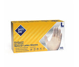 Safety Zone® Latex Powder Free 5 mil Industrial Gloves, Natural, Lrg, Case of 1000 (SZNGRPR-LG-1-T) Case of 1000
