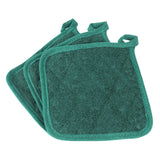 Hospeco® Cooks Linen Pot Holder 7x7 Green, 144/Case (HOSPOT-GREEN-CS) Case of 144