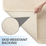 Arkwright Home® Host & Home Cotton 2pc Bath Mat Set 17x24/20x32, Almond Milk, 4/Case Sets (HH-BM-2PK-BG) Case of 4 Sets
