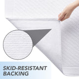Arkwright Home® Host & Home Cotton Bath Mat 20x60 White, 4/Case (HH-BM-2060-WH) Case of 4