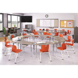 HON Table, Wisp, 4-Leg, 54"x30"x23"-35" , Sterling Ash (HONSN3054ENLS1K) Each