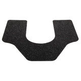 Hospeco® Health Gards® Premium Commode Mat, 27"x25", Black, 6/Pack (HOSHS-C2001-BL) Pack of 6