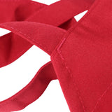 Hospeco® Mariposa Bib Apron 33x30 Red, Case of 48 (HOSAPRN-R-SPUN-CS) Case of 48