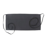 Hospeco® Mariposa Waist Apron 26x12 Black, Case of 48 (HOSWAISTAPRON-BLK-CS) Case of 48