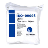 Iso-Med Sterile Cleanroom Wipe 9x9 Non-Woven Poly/Cellulose Wiper, Bag of 300 (HOSISO-0909S) Bag of 300