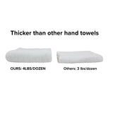 Hospeco® Terry Polishing Hand Towel 16x27 Hunter Green, 120/Case (HOSN030-HG1627-4-CS) Case of 120