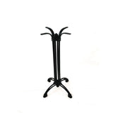 JMC Furniture Topalit Tables, Square, 32 x 32 x 44, Washington Pine Top, Black Iron Base/Legs (JMC106P32327) Each